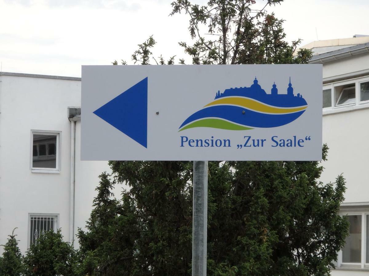 Hotel Zur Saale Weißenfels Exterior foto